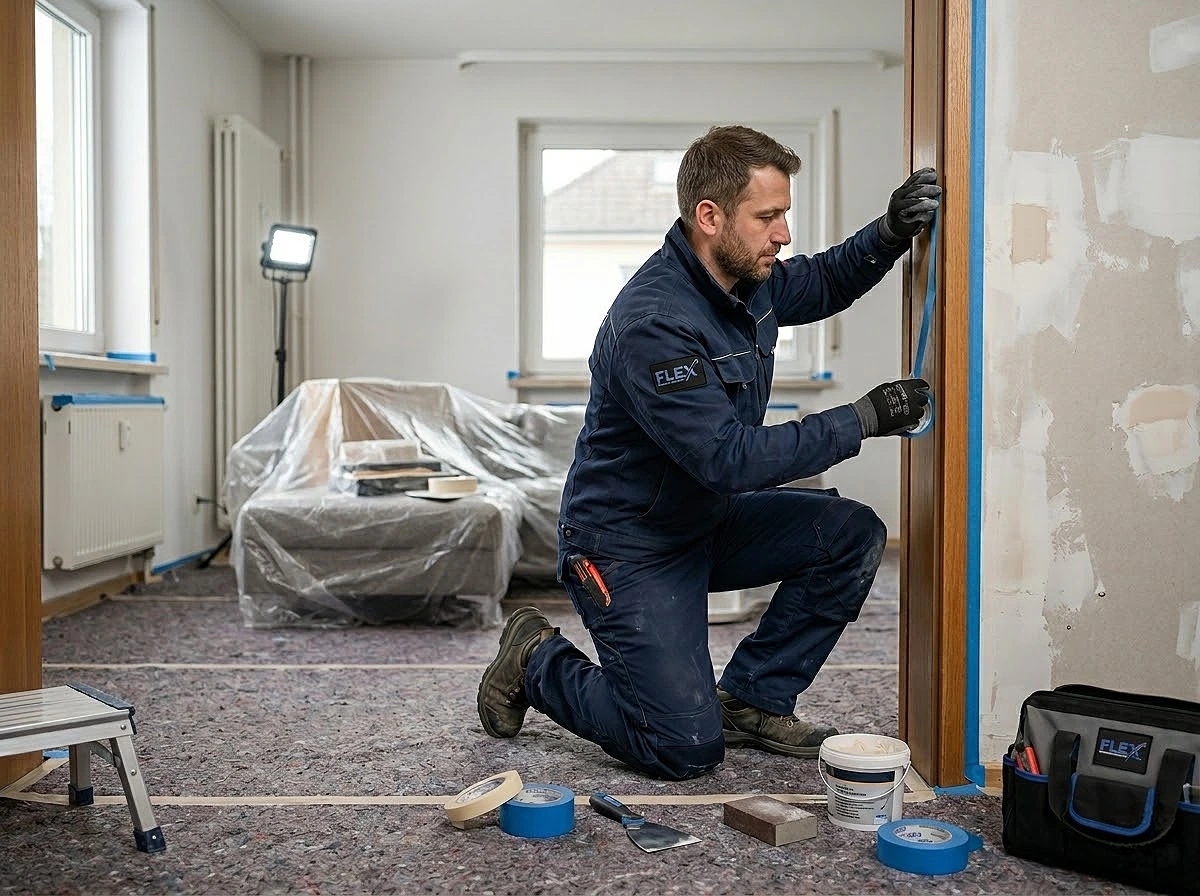 Renovierungsarbeiten und Ausbesserungen: FLEX Dienstleistungen bei Modernisierung und Instandhaltung in Bruchsal und Karlsruhe